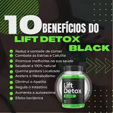 Lift Detox Black Caps original 1 pote - Image 3